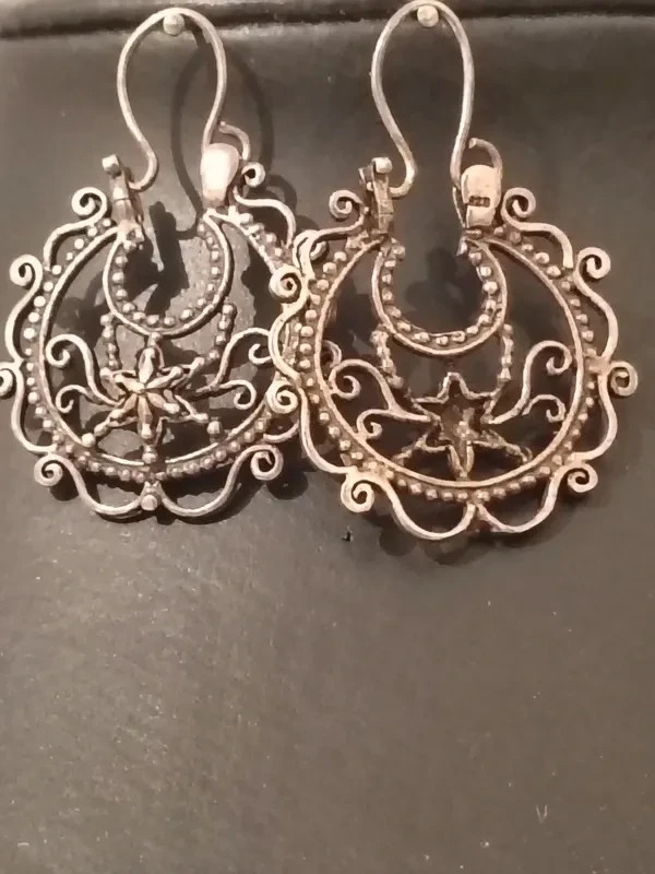 Boucles d'oreilles – Argent 2