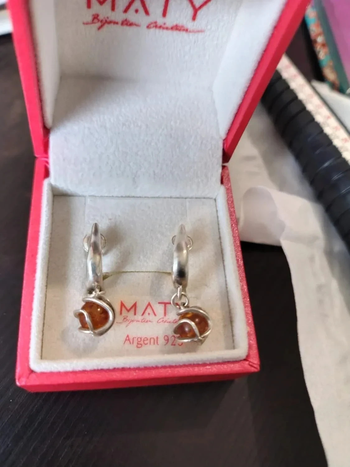 Boucles d'oreilles – Argent 2