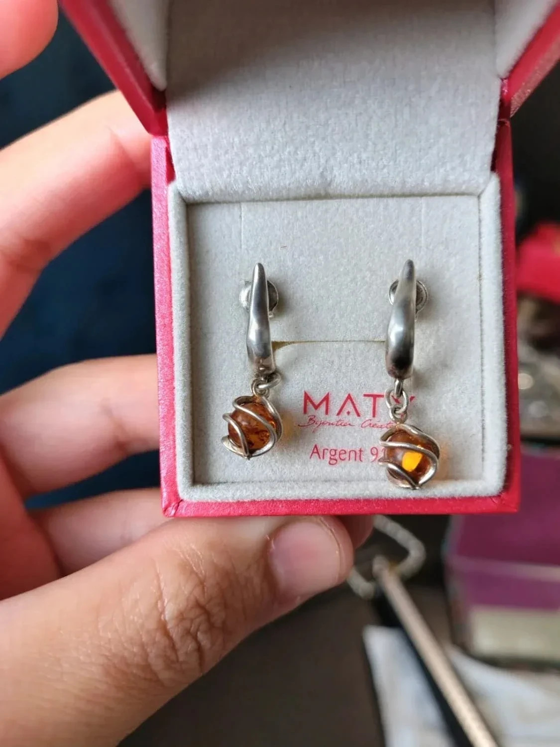 Boucles d'oreilles – Argent 3