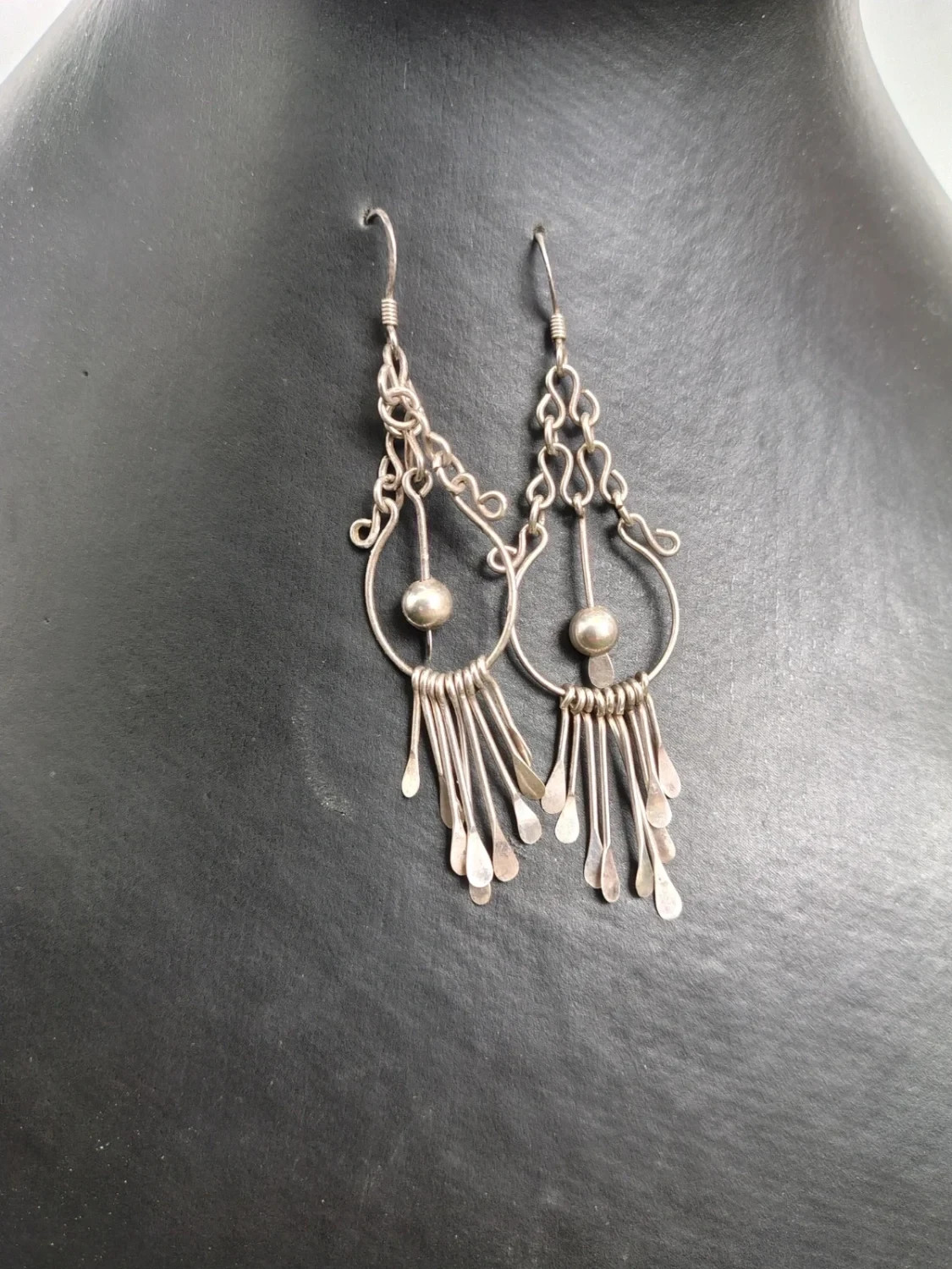 Boucles d'oreilles – Argent 2