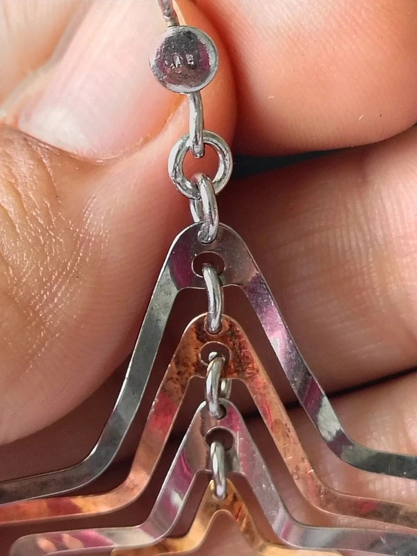 Boucles d'oreilles – Argent 4