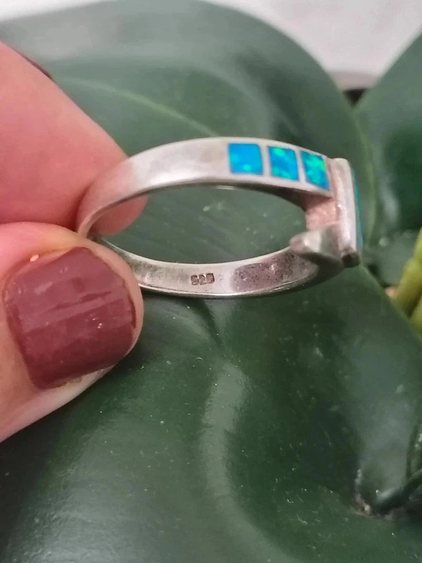 Bague – Argent – taille 17,3 mm 4