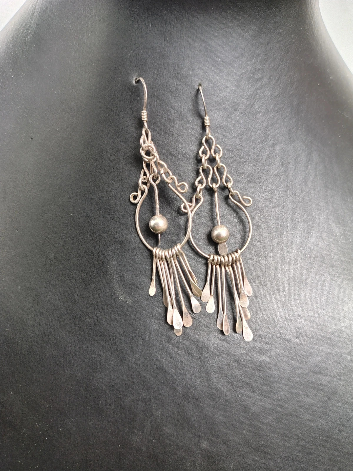 Boucles d'oreilles – Argent 2