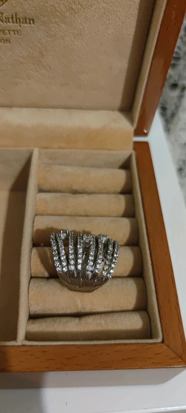 Bague argent – taille 14,9 mm 3
