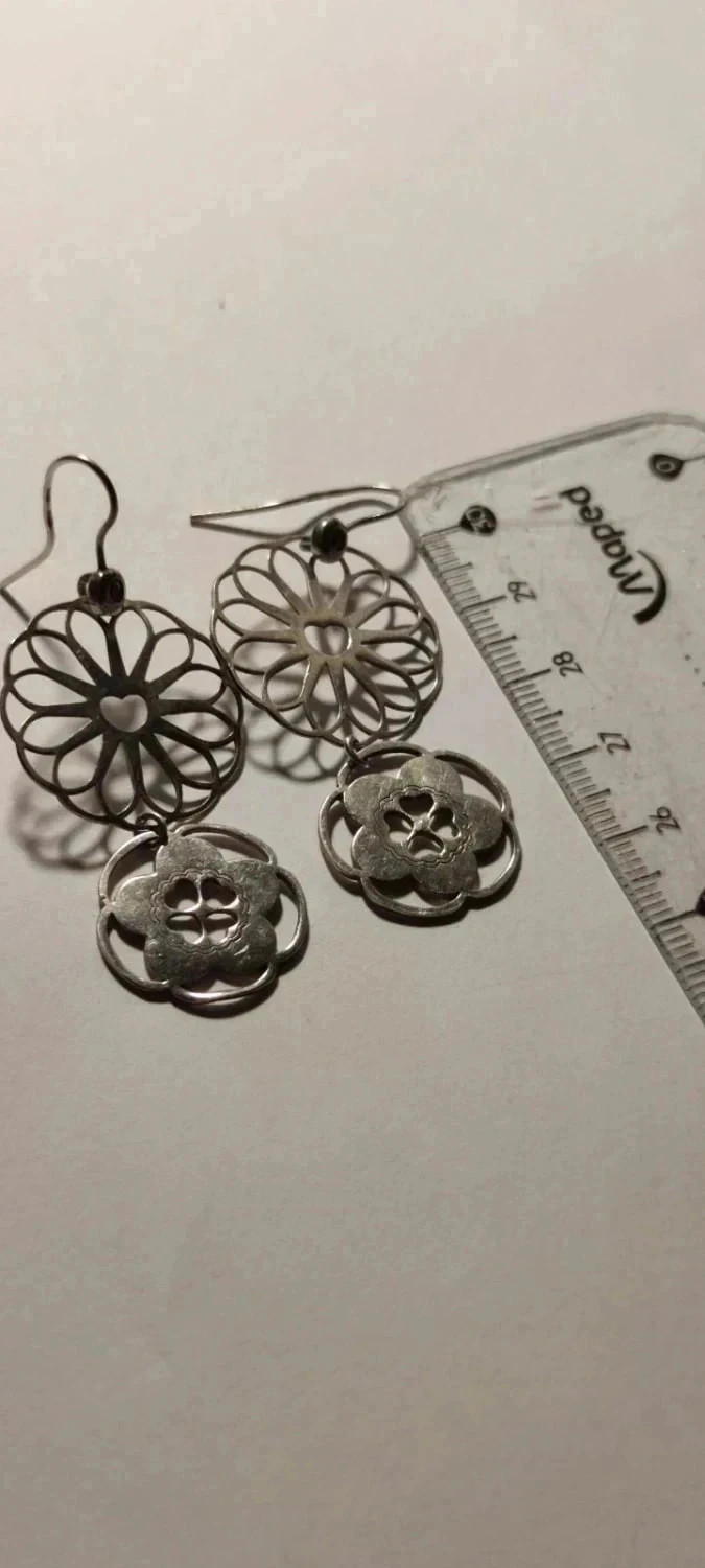 Boucles d'oreilles – Argent 2