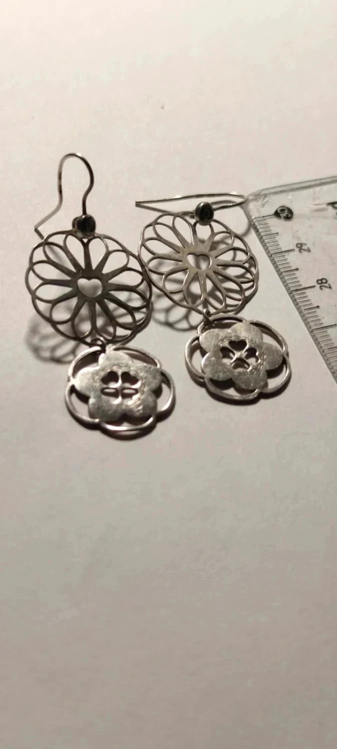 Boucles d'oreilles – Argent 3