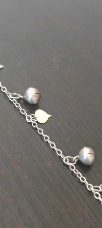 Bracelet de cheville – Argent 2