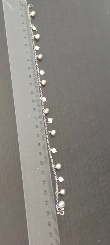 Bracelet de cheville – Argent 3