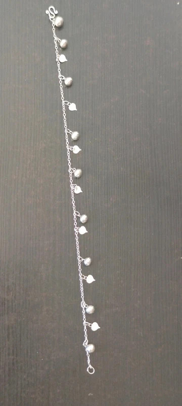 Bracelet de cheville – Argent 4