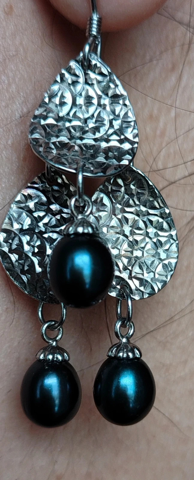 Boucles d'oreilles – Argent 2