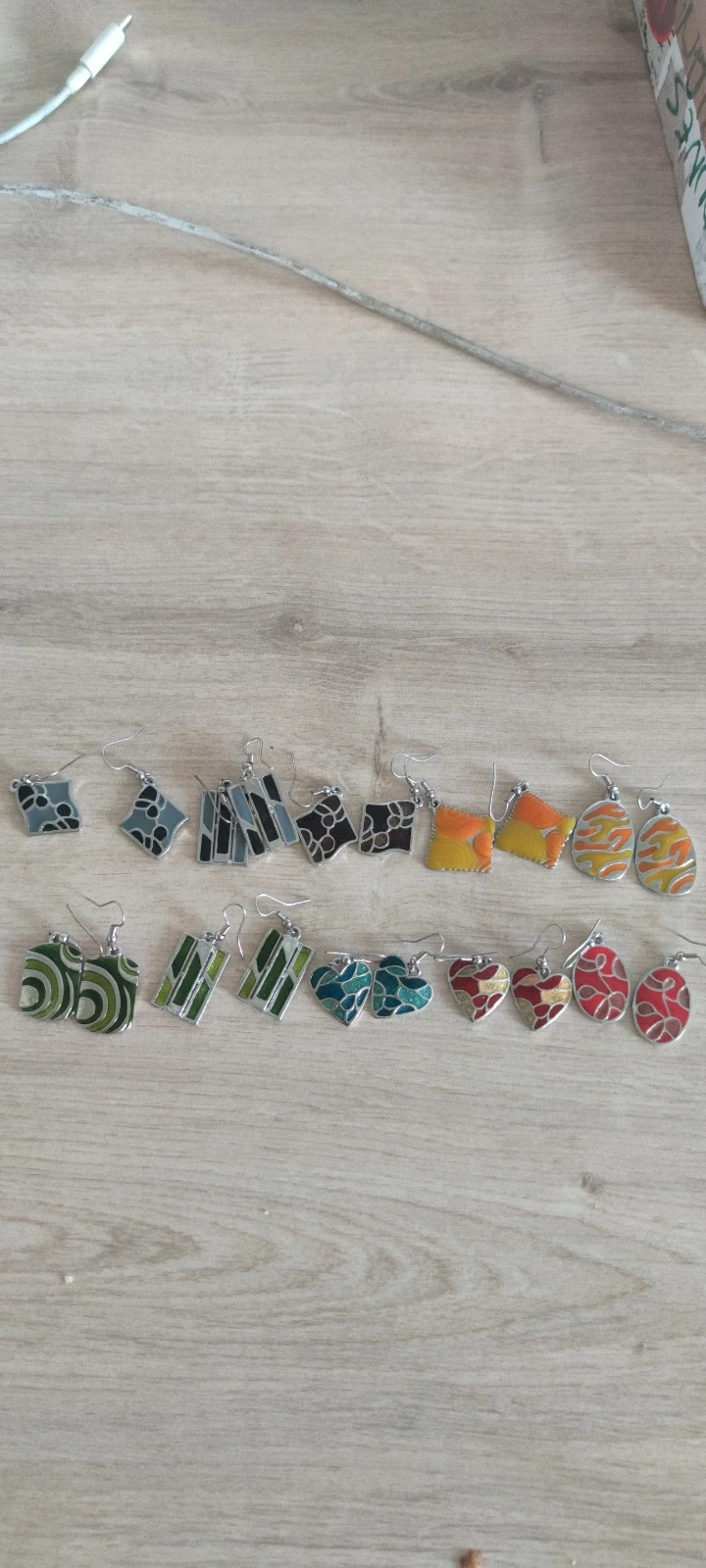 Lot boucles d'oreilles 3