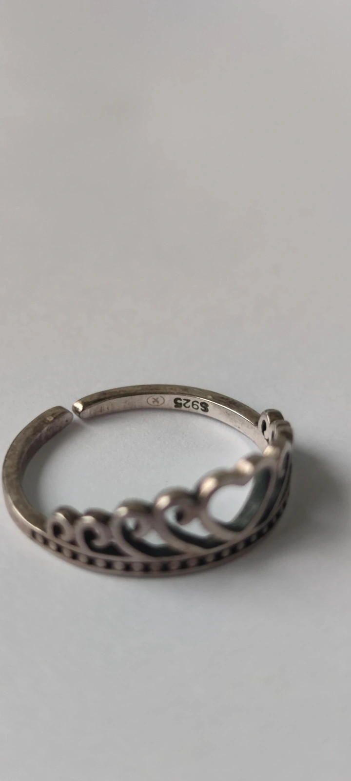 Bague – Argent – taille 17,3 mm 2