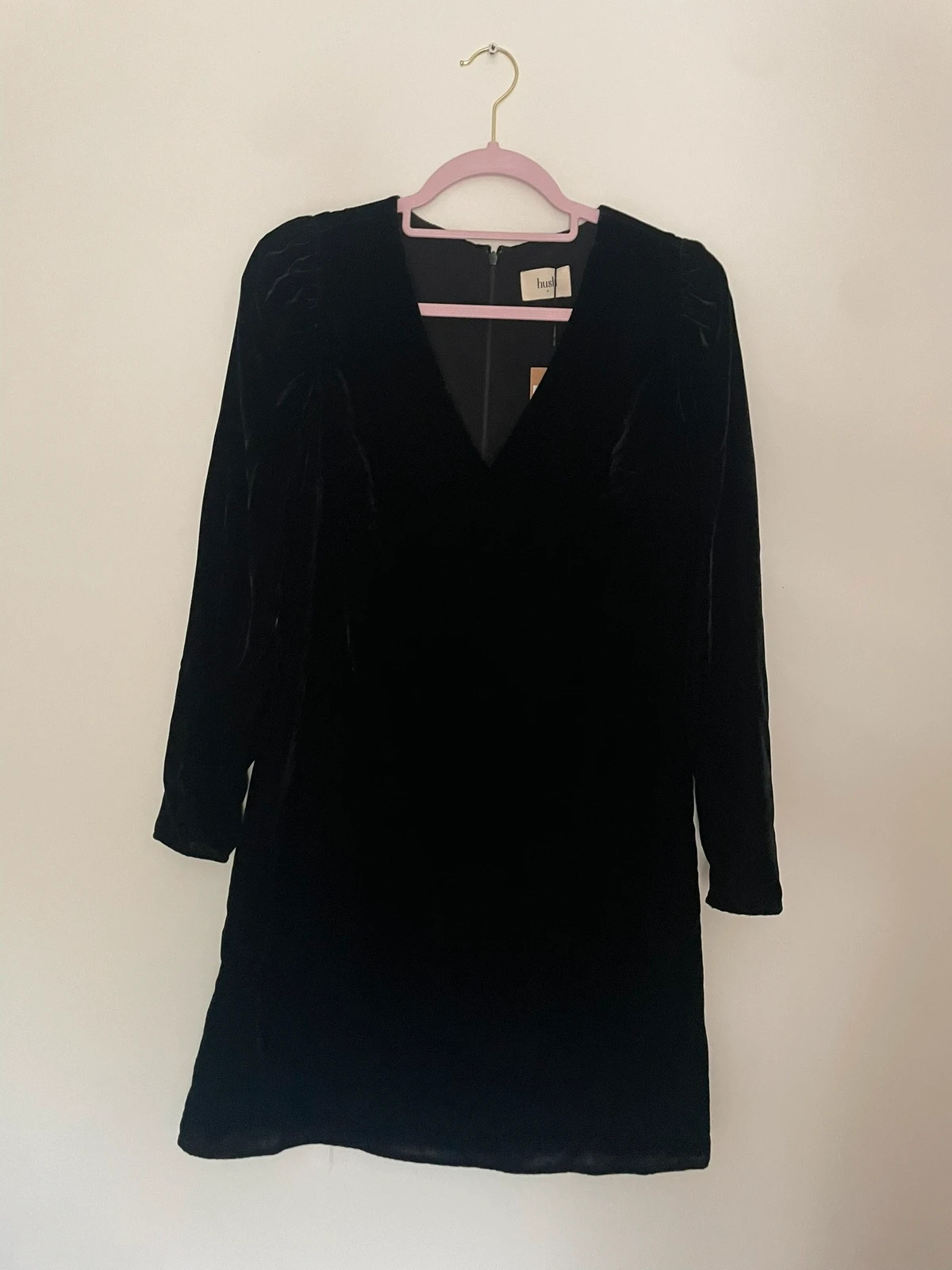 Robe courte velours