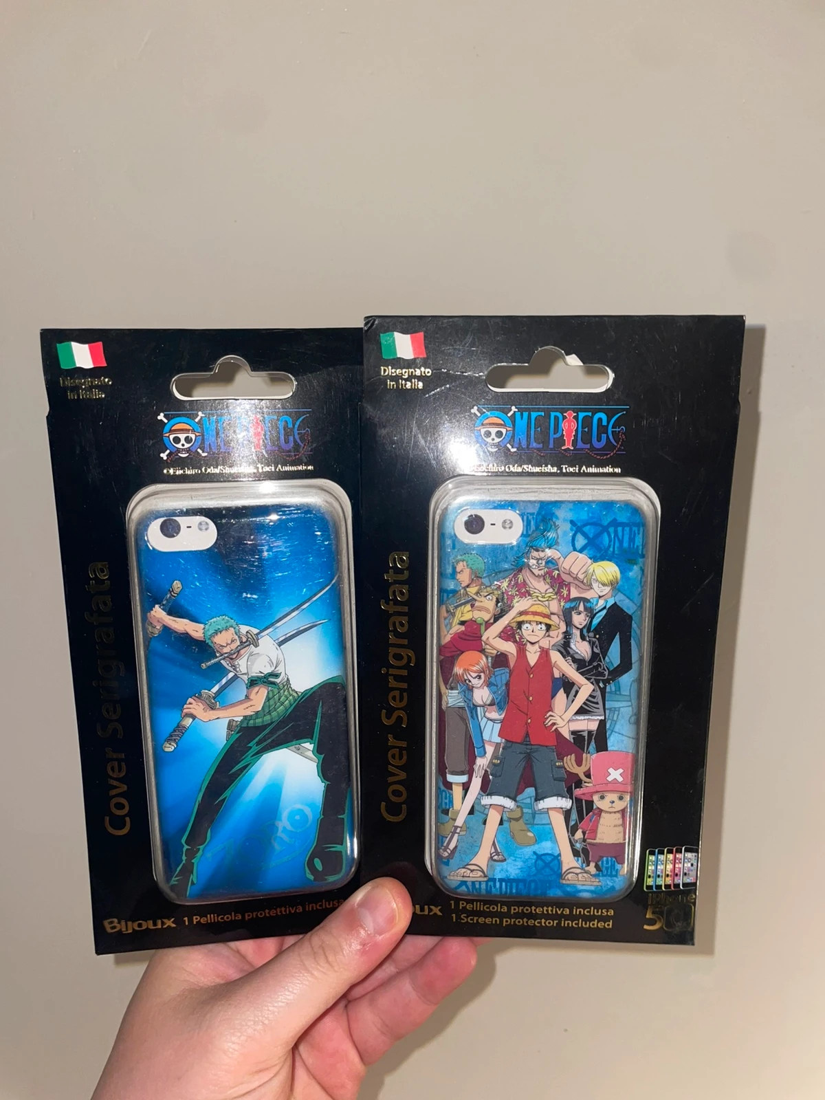 Lot de 2 coques one piece iphone 5/5S
