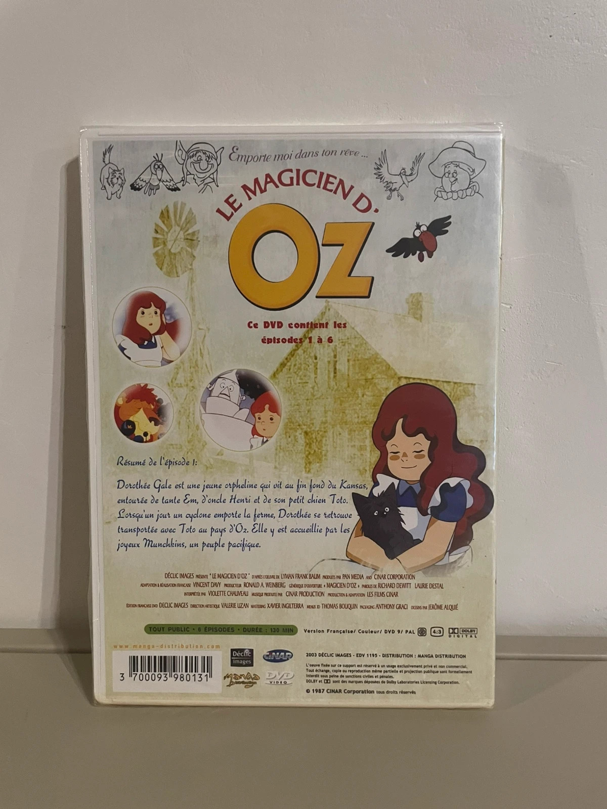DVD Le magicien D'oz 2
