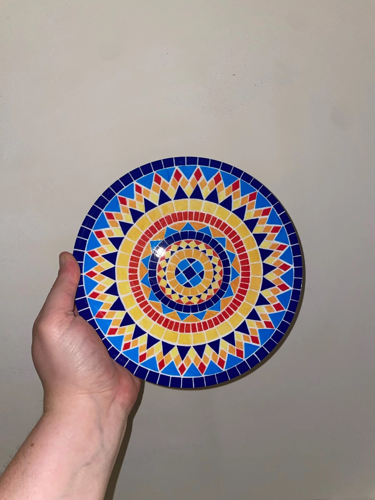 Lot de 2 dessous de plat rond identiques 2