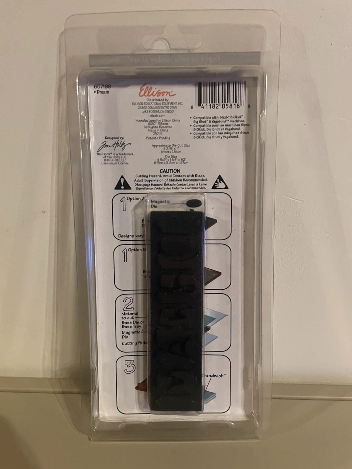 Matrice de découpe – Sizzix 2