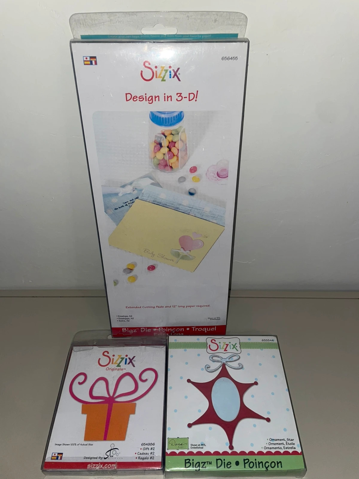 Lot de 3 matrices de découpe