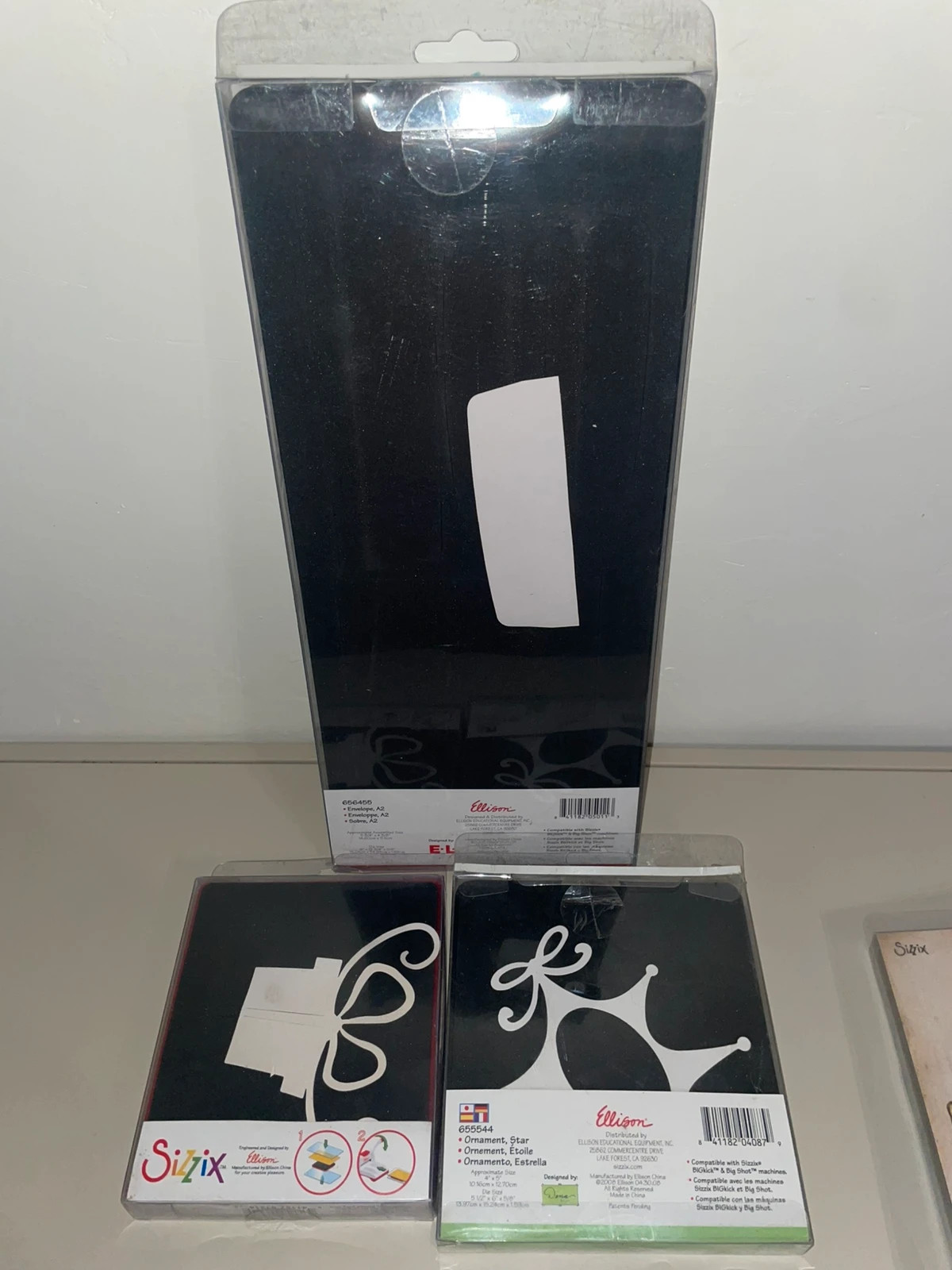 Lot de 3 matrices de découpe – Sizzix 2