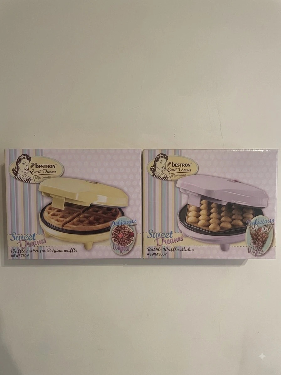 Lot de 2 gaufriers