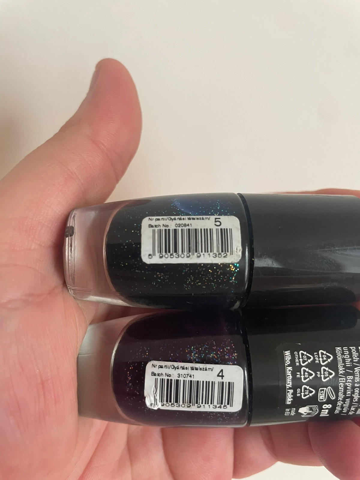 Lot de 2 vernis 2