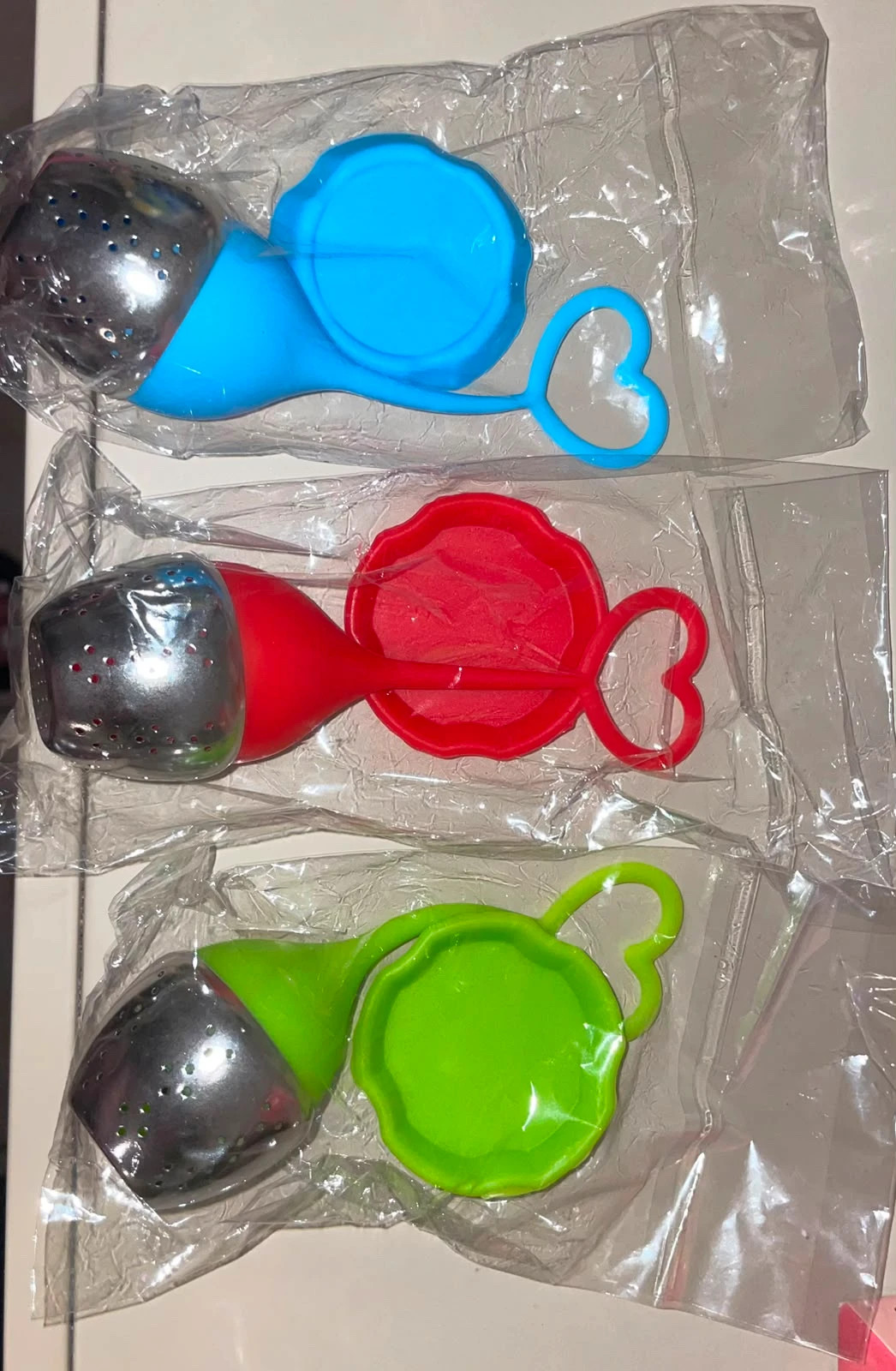 lot 3 boules à thé