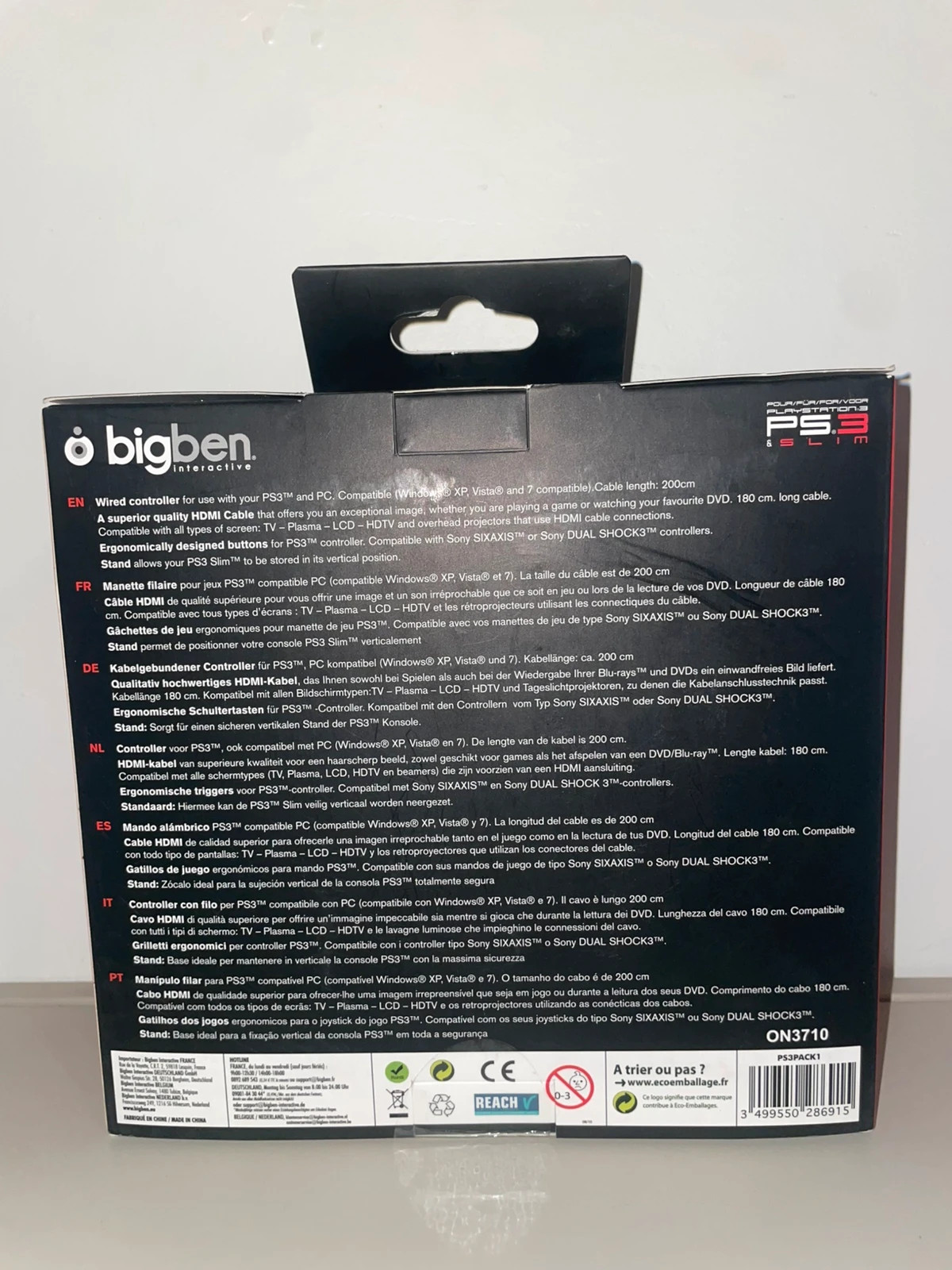 Starter pack ps3 – Bigben 2