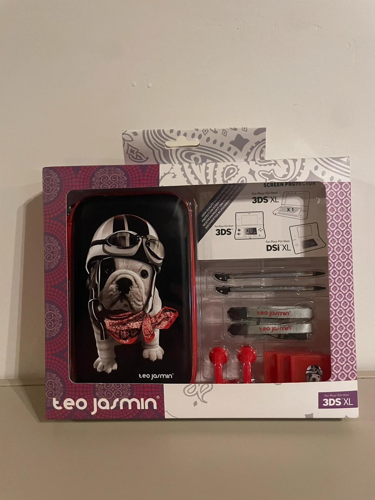 Pack d'accessoires Téo Jasmin 3DS/XL dsi xl
