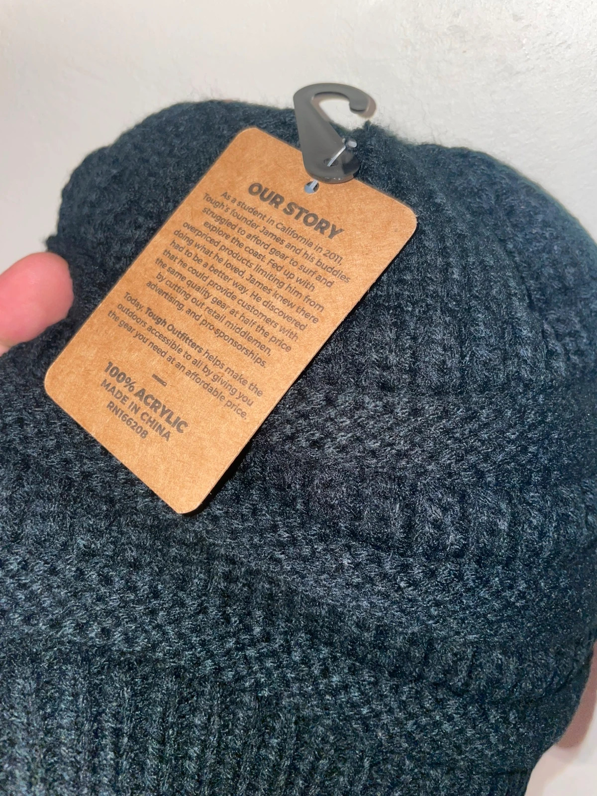 Bonnet noir Tough Outfitters – tough outfitters – taille Taille unique 2