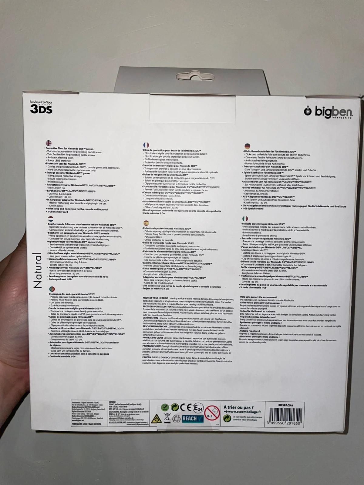 Pack d'accessoires pour Nintendo 3DS – Bigben 2