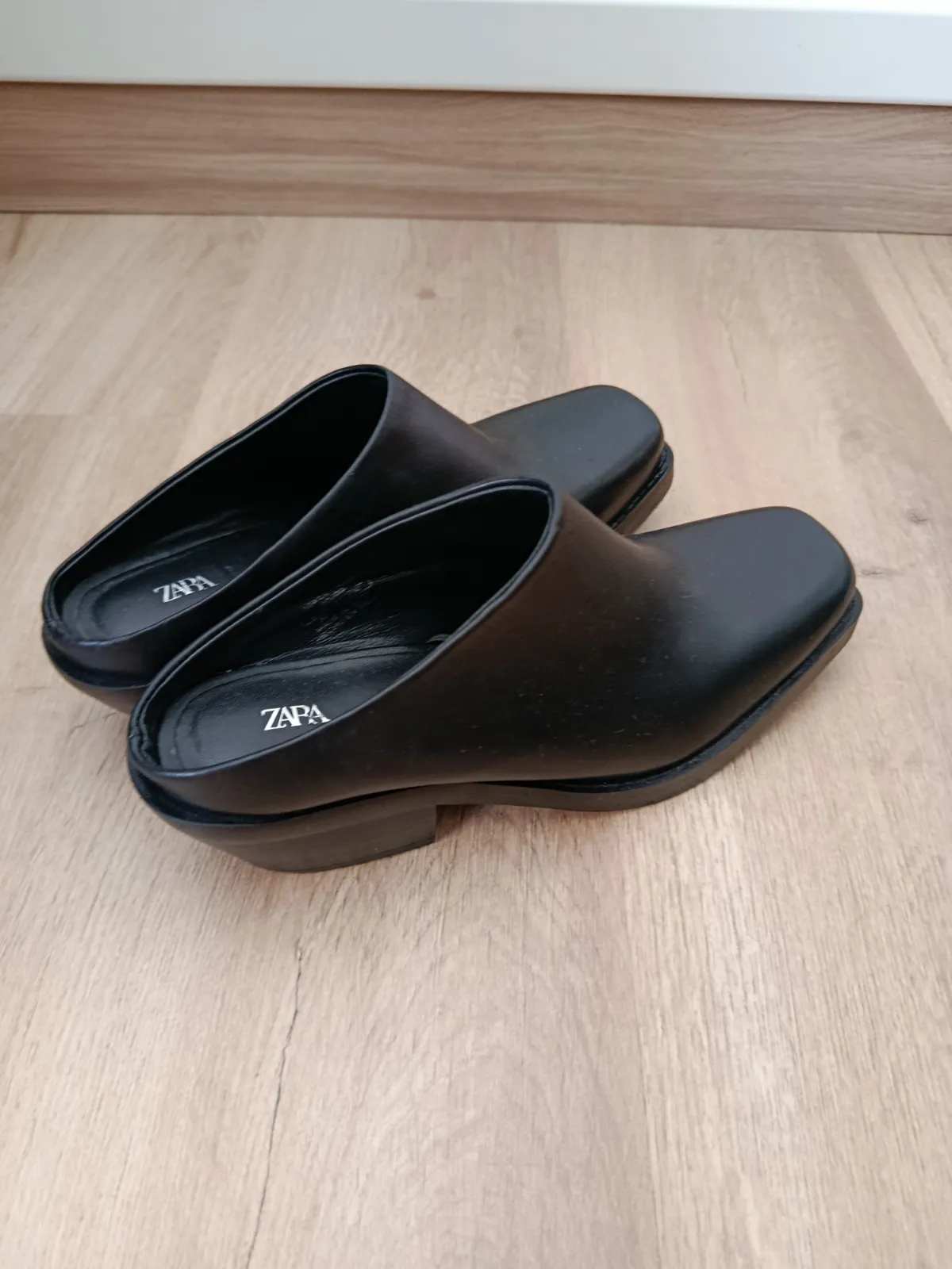 Zuecos Zara cowboy talla 37 3