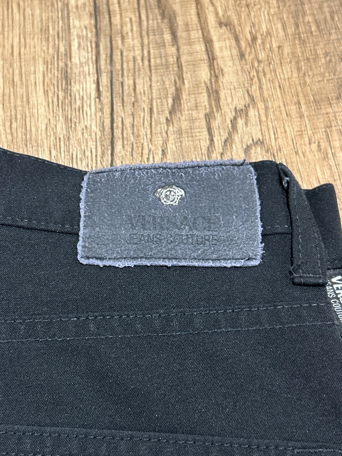 Pantalon Jean Versace (10) Jeans Couture Noir Medusa Vintage Made In Italy W29 43 – Versace – taille W29 | FR 38 2