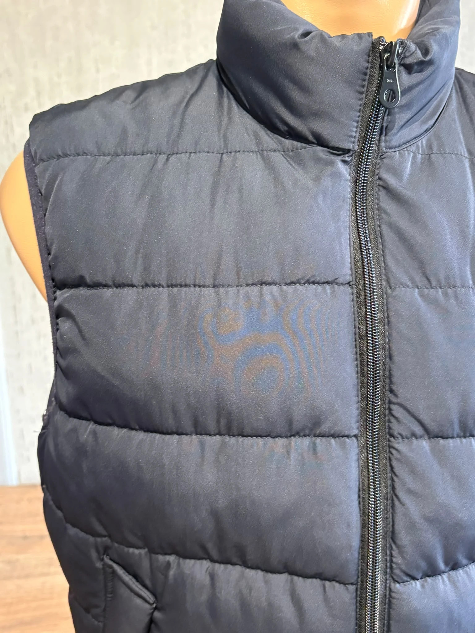 Doudoune Sans Manches Zara Bleu Marine Matelassée Taille M Homme Light Jacket Noire – Zara – taille M 4