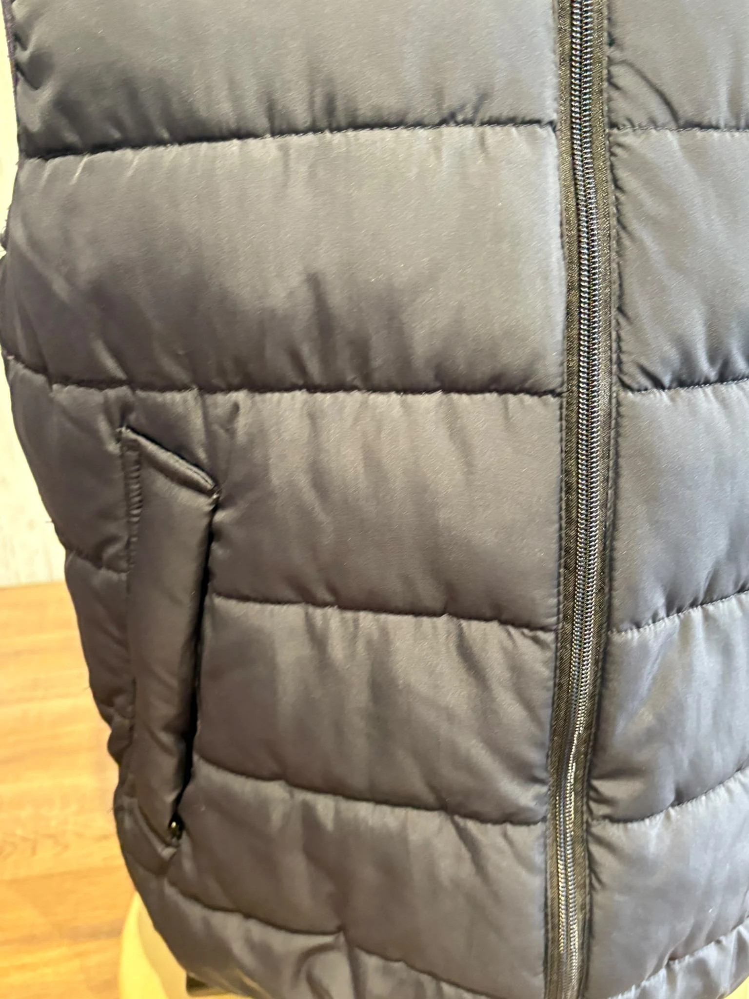 Doudoune Sans Manches Zara Bleu Marine Matelassée Taille M Homme Light Jacket Noire – Zara – taille M 5