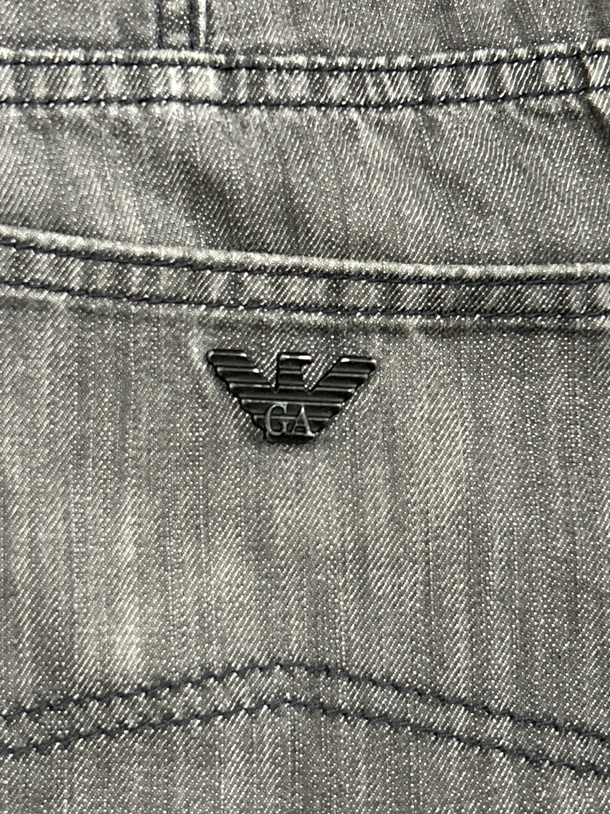 Jean Armani Jeans (8) Gris Classic Wash Coupe Droit Taille W30 Homme Denim Premium – Armani Jeans – taille W30 | FR 40 2