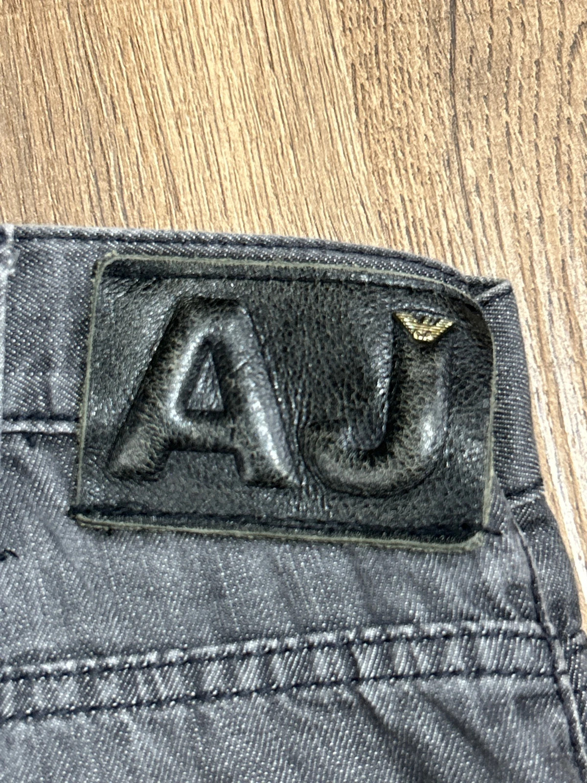 Jean Armani Jeans (8) Gris Classic Wash Coupe Droit Taille W30 Homme Denim Premium – Armani Jeans – taille W30 | FR 40 3