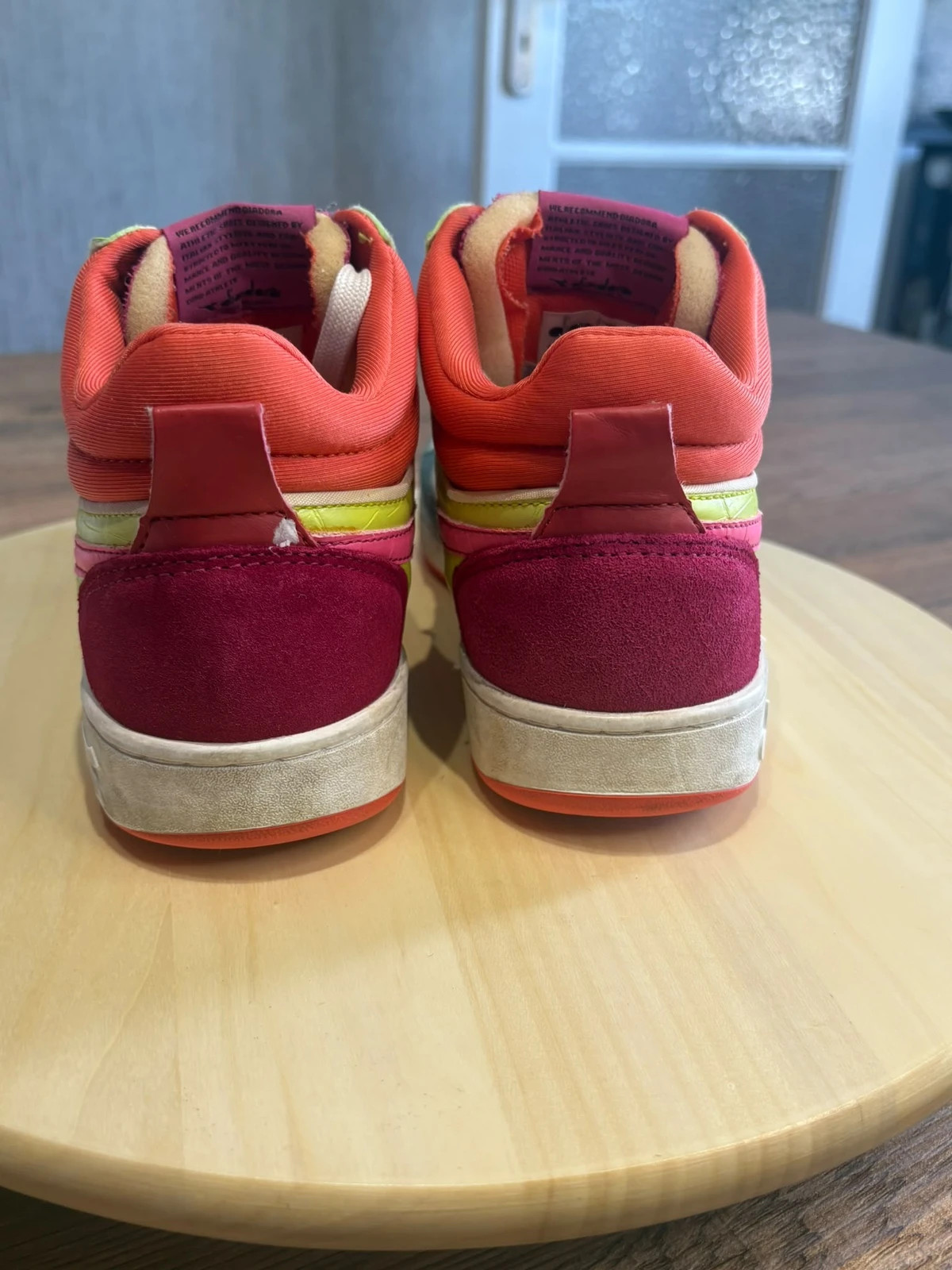 Baskets Montantes Diadora MI Basket Multicolor Taille 40 Sneakers Retro Vintage – Diadora – taille 40 5