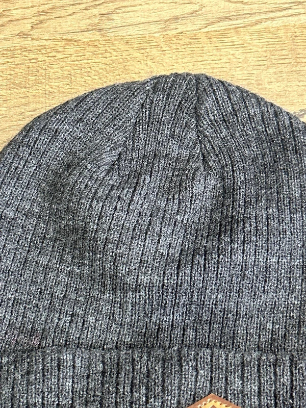 Bonnet Wedze Decathlon Gris Anthracite Maille Cotele Patch Cuir Taille Unique – Wed'ze – taille Taille unique 4