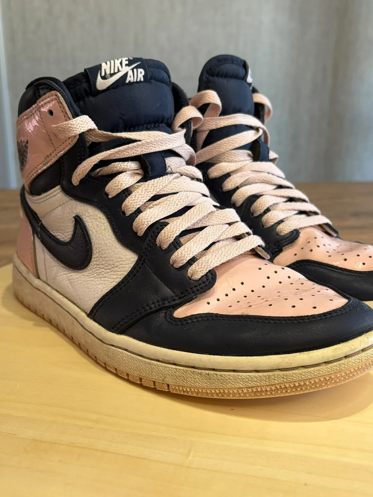 Baskets Nike Air Jordan 1 Retro High OG Atmosphere Bubblegum Taille 38.5 DD9335-641 – Jordan – taille 38.5 4