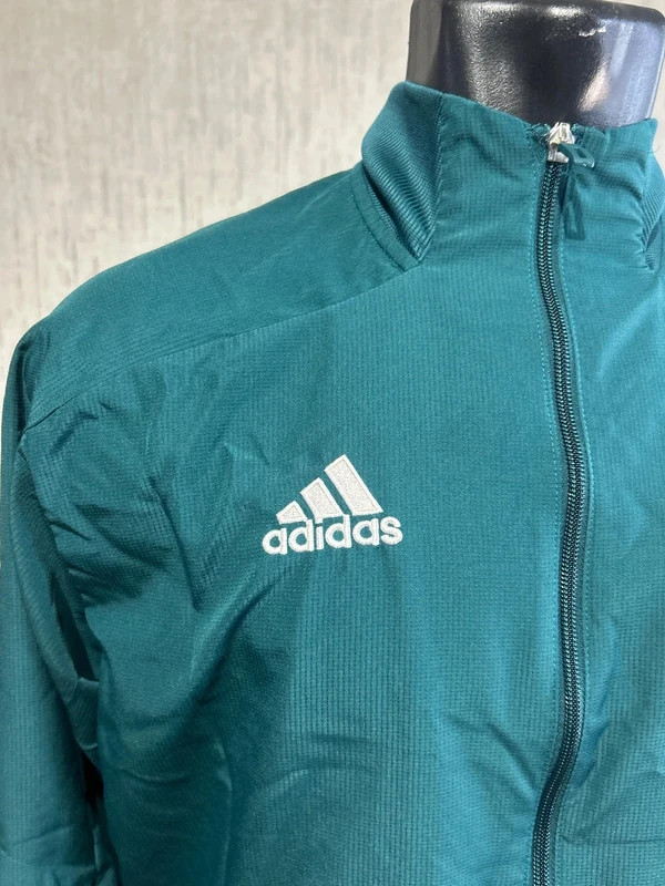 Veste Veste Survetement Bayern Munich Adidas Aeroready Vert Canard Taille S – adidas – taille S 2