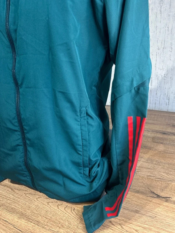 Veste Veste Survetement Bayern Munich Adidas Aeroready Vert Canard Taille S – adidas – taille S 5