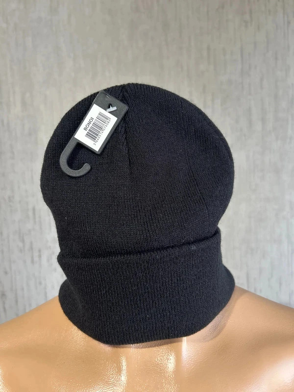 Bonnet Singer Bonoi Noir Neuf Avec Etiquette Maille Cotele Taille Unique Warm