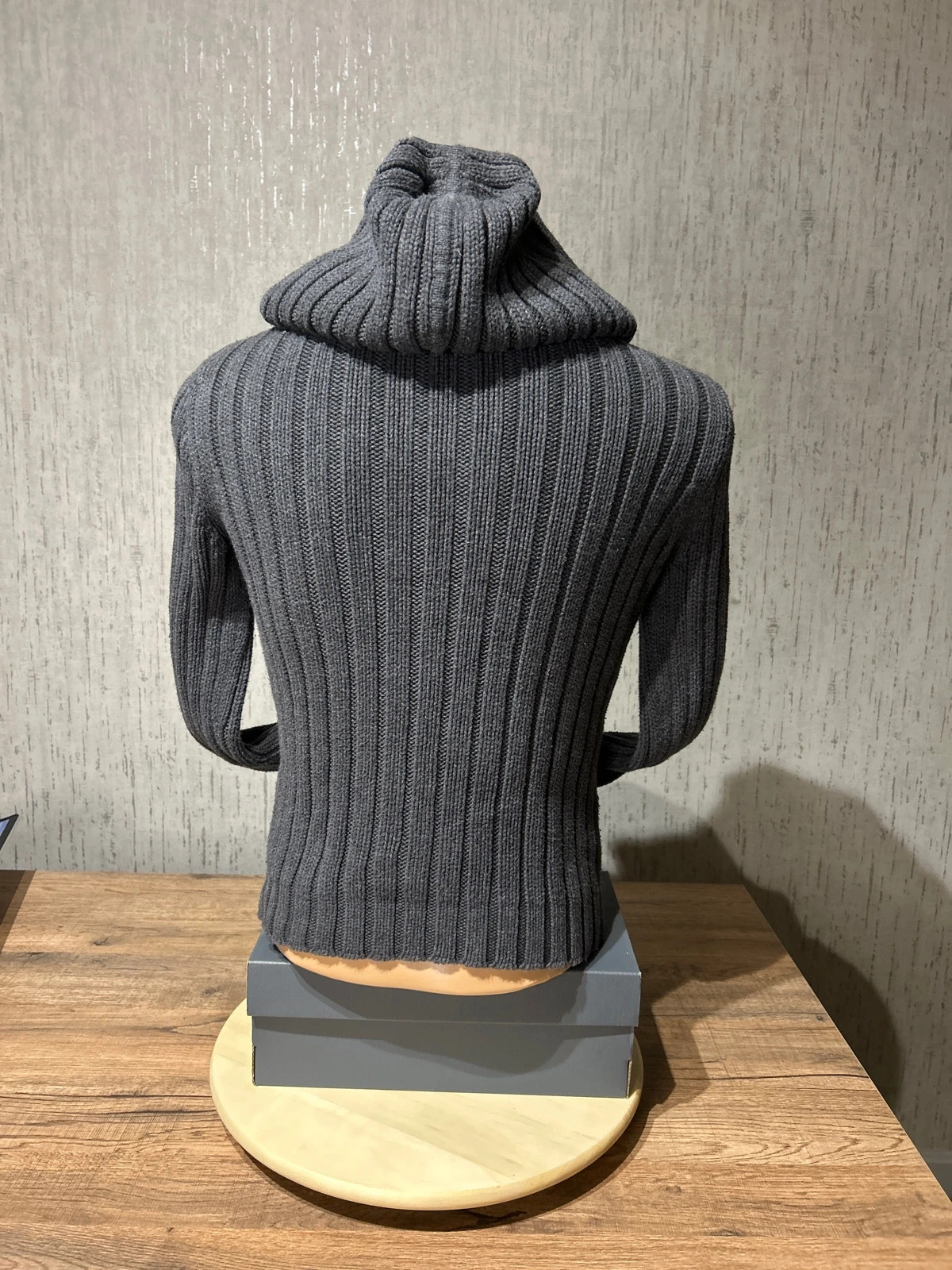 Pull à Capuche Polo Jeans Co Ralph Lauren Gris Anthracite Taille S Flag RL Coton – Ralph Lauren – taille S / 36 / 8 4