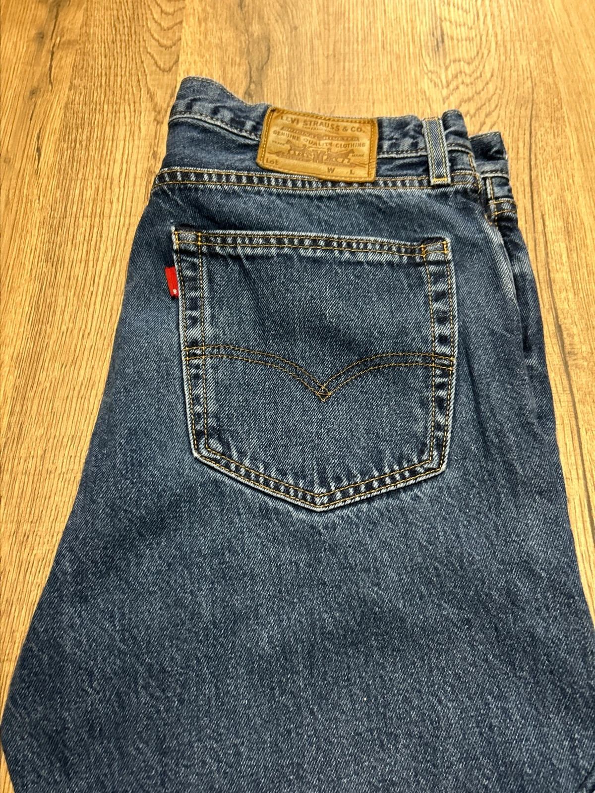 Jean Levi's (2) Premium Bleu Brut W34 L32 Droit Homme Blank Red Tab – Levi's – taille W34 | FR 44 4
