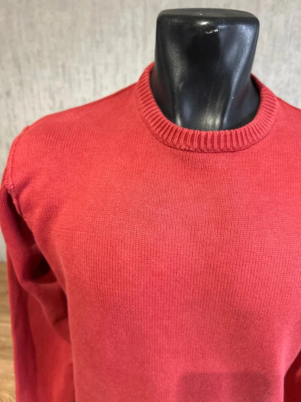 Pull Lee Cooper Originals Homme Rouge Bordeaux Maille Coton Taille M Vintage – Lee Cooper – taille M 4