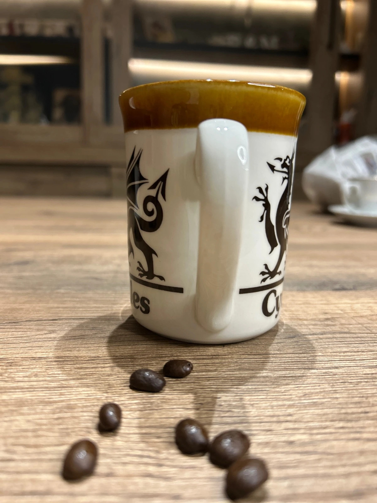 Mug Cymru Wales Dragon Gallois The Welsh Beaker Company Vintage Ceramique – CYMRU 2