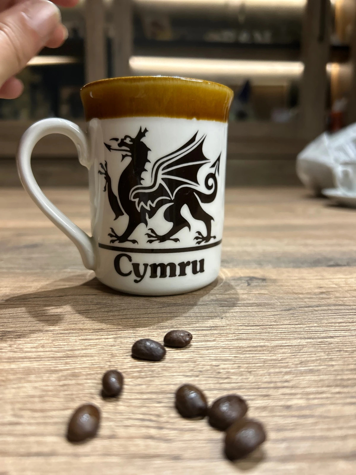 Mug Cymru Wales Dragon Gallois The Welsh Beaker Company Vintage Ceramique – CYMRU 5