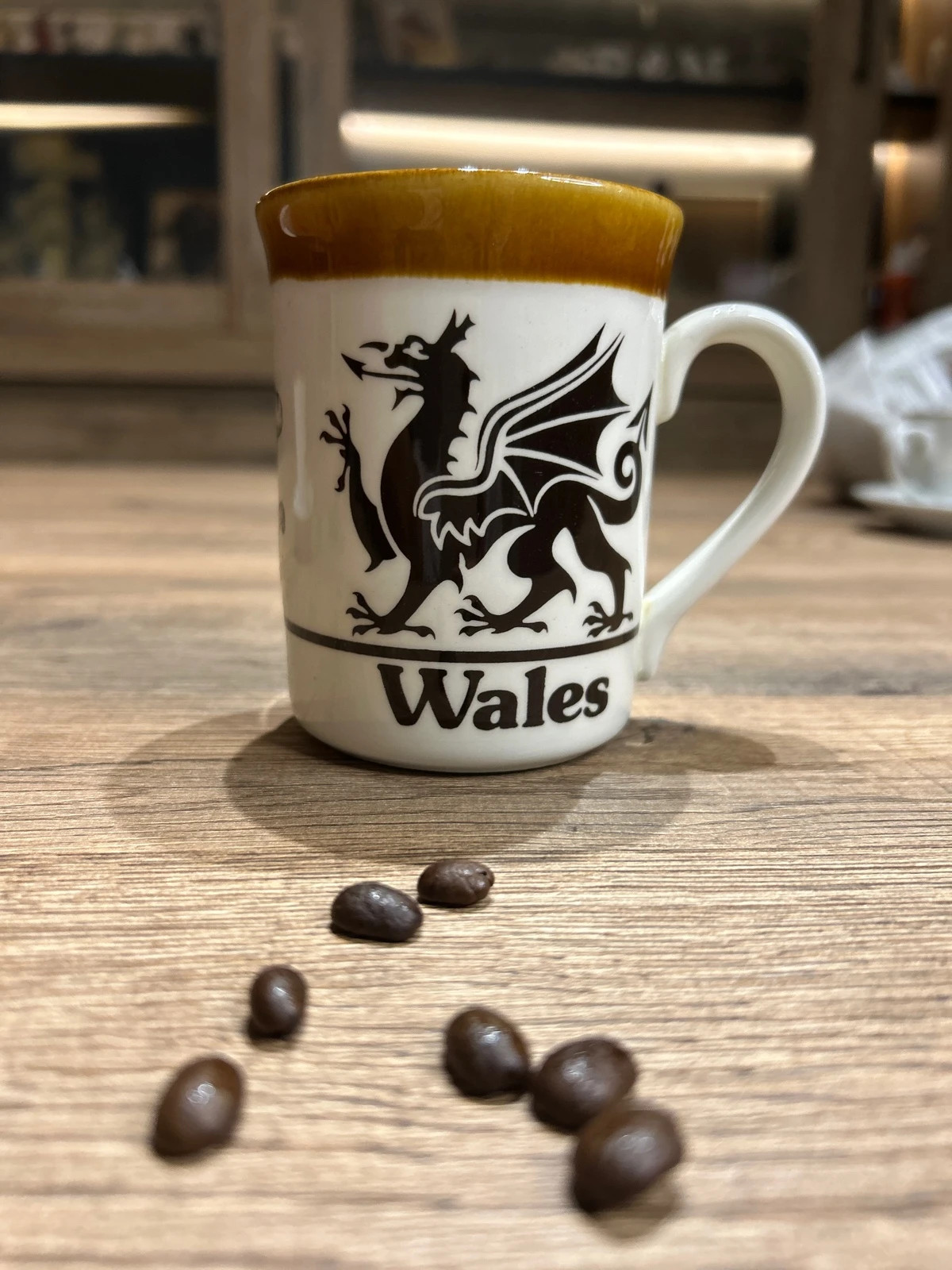 Mug Cymru Wales Dragon Gallois The Welsh Beaker Company Vintage Ceramique – CYMRU 3