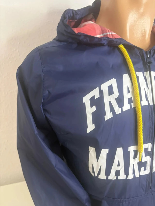 Veste coupe-vent anorak Franklin & Marshall homme taille S bleu marine – Franklin & Marshall – taille S 3