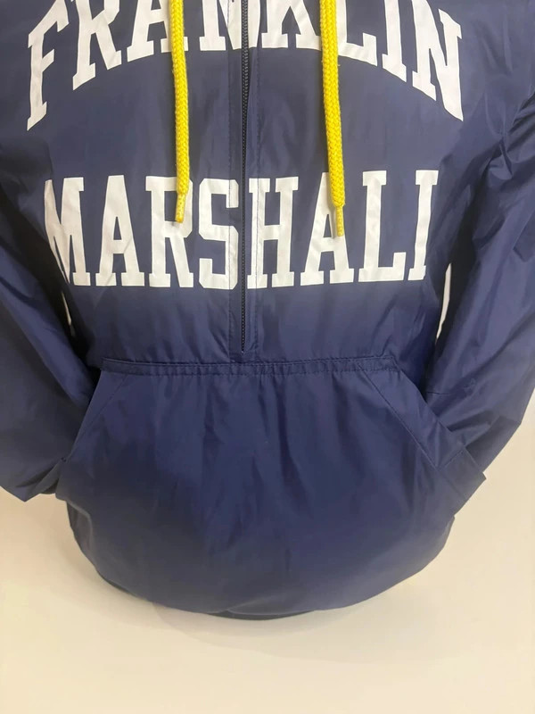Veste coupe-vent anorak Franklin & Marshall homme taille S bleu marine – Franklin & Marshall – taille S 4